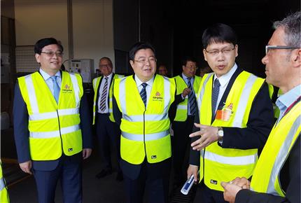 舒慶率代表團赴波蘭、盧森堡開展經貿洽談活動